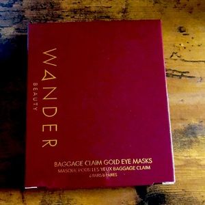 3/$10 Wander beauty baggage claim gold eye masks